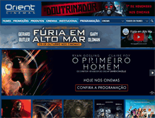 Tablet Screenshot of orientcinemas.com.br